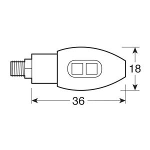 Intermitentes Volt plata homologados Lampa Â· 2